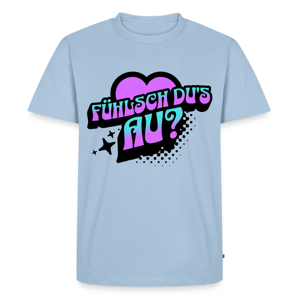 Fühlsch du‘s au Design – Männer Premium T-Shirt - Hellblau