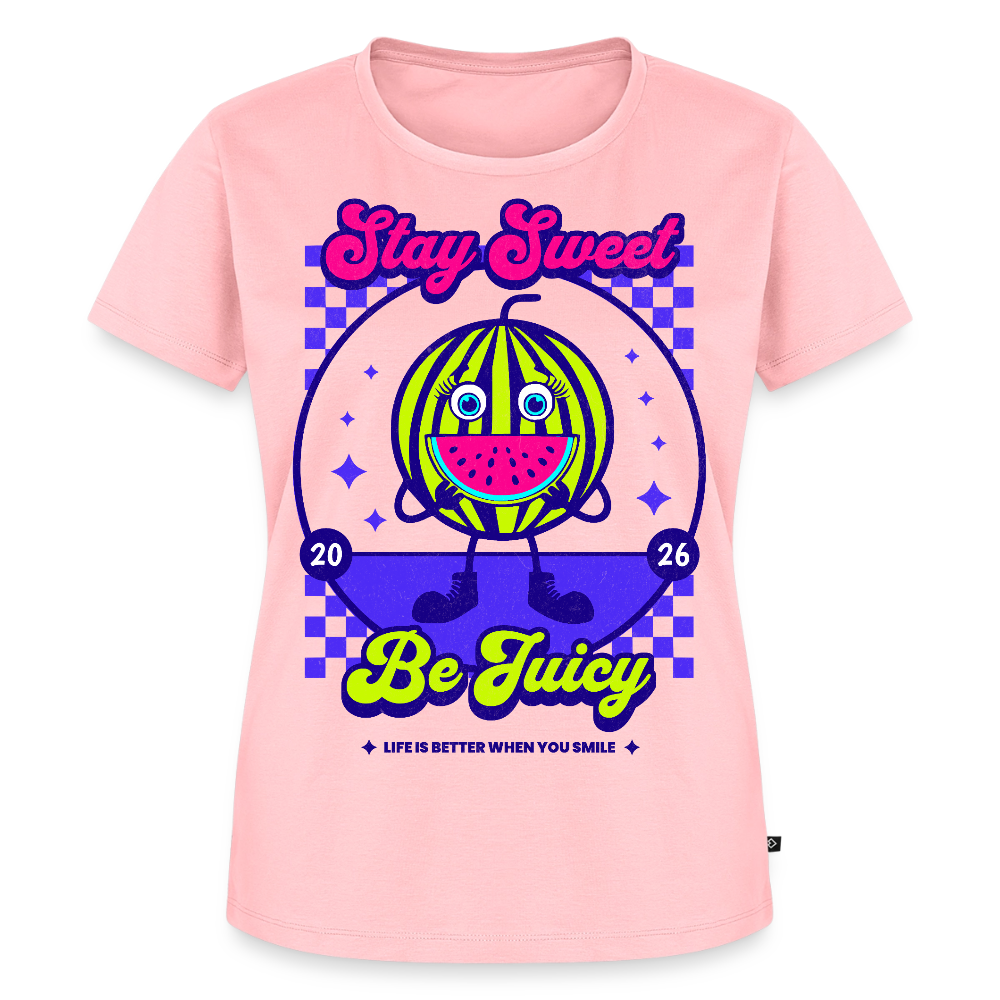 Stay Sweet Design – Frauen Premium T-Shirt - Rosa