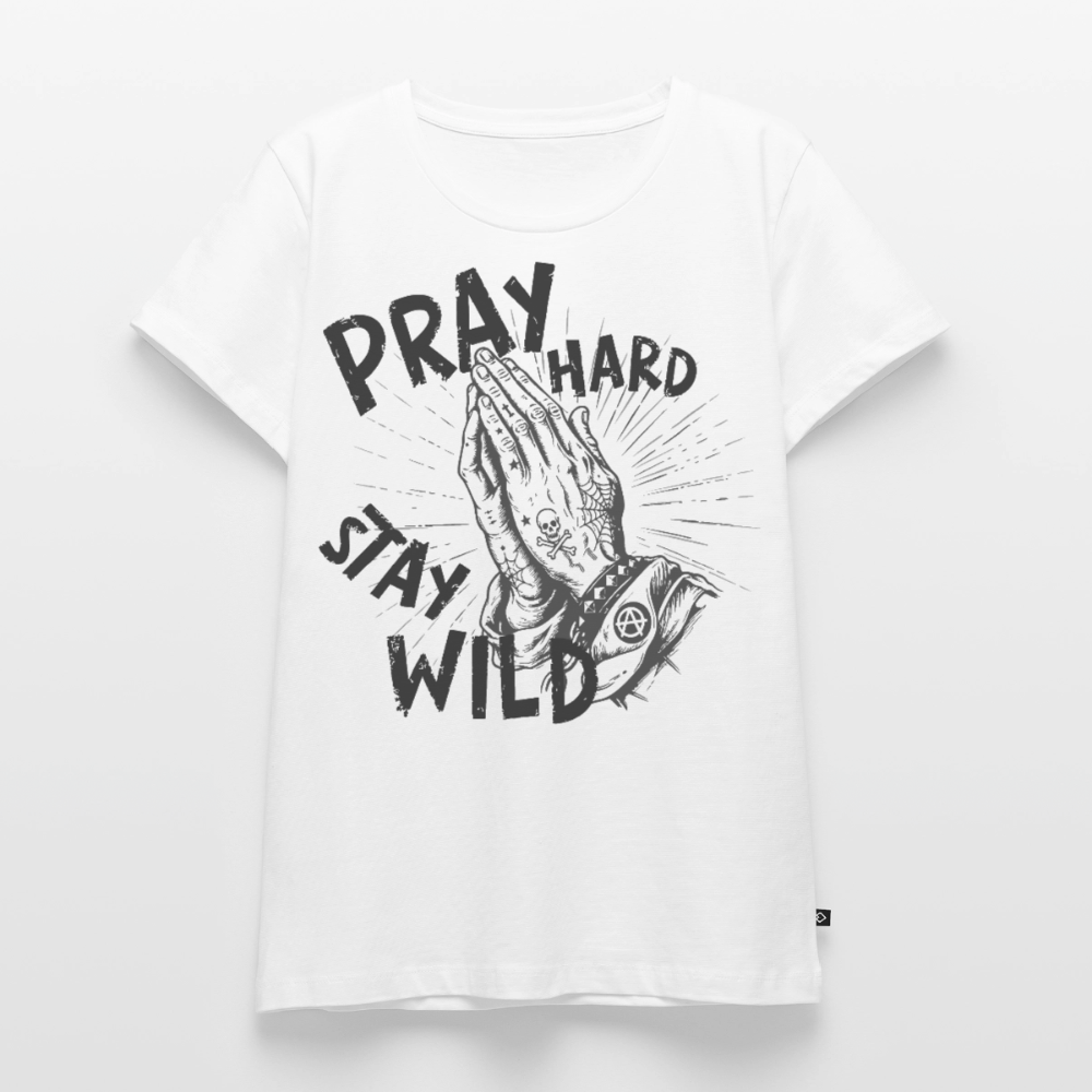 Play Hard – Frauen Premium T-Shirt - Weiß