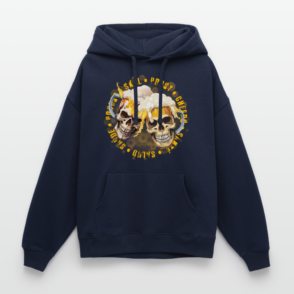 Oversized Unisex Hoodie - Navy