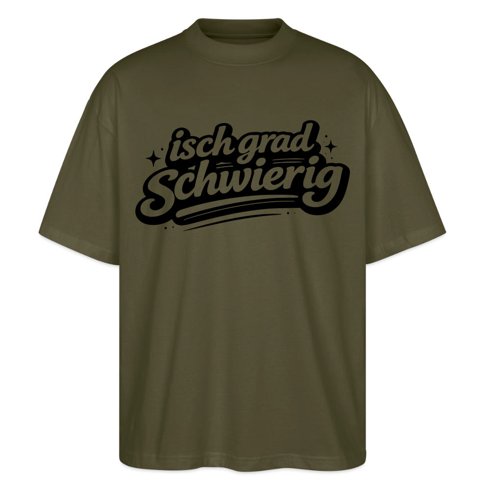 isch grad schwierig Design – Oversized Unisex Bio T-Shirt - Khaki