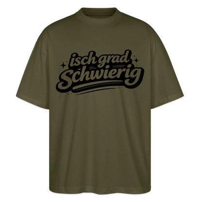 isch grad schwierig Design – Oversized Unisex Bio T-Shirt - Khaki