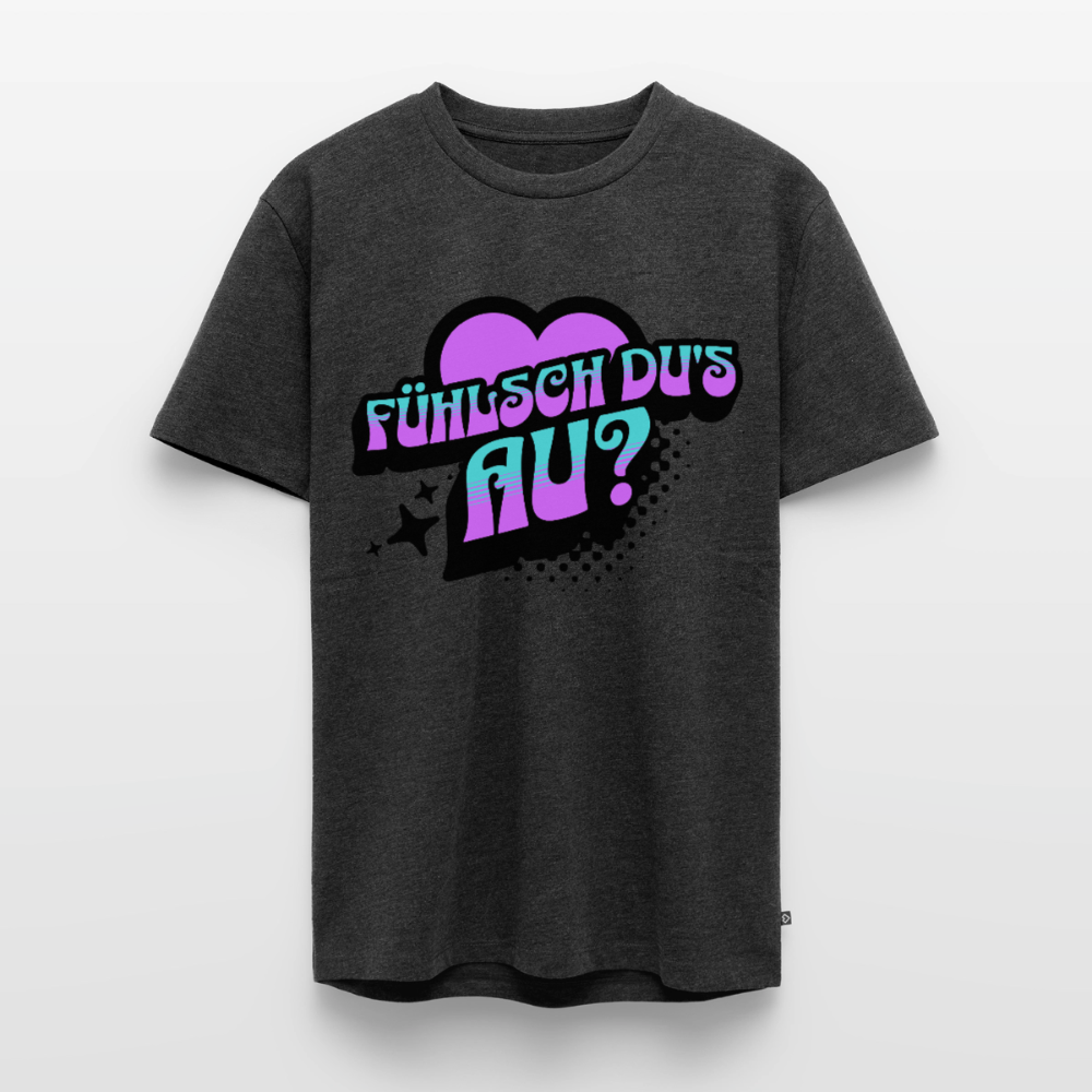 Fühlsch du‘s au Design – Männer Premium T-Shirt - Anthrazit meliert