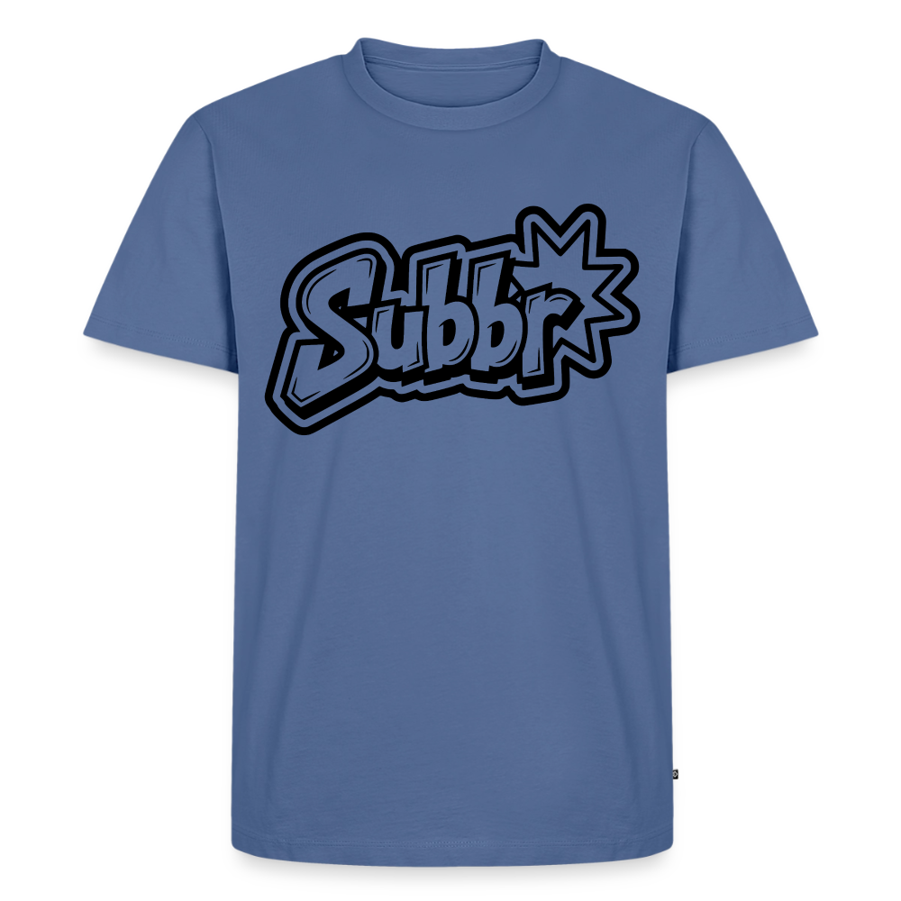 Subbr Design – Männer Premium T-Shirt - Taubenblau