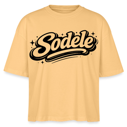 Sodele Design – Frauen Boxy Bio-T-Shirt - Mispel