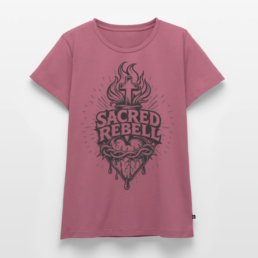 Sacred Rebell Design – Frauen Premium T-Shirt - Mauve