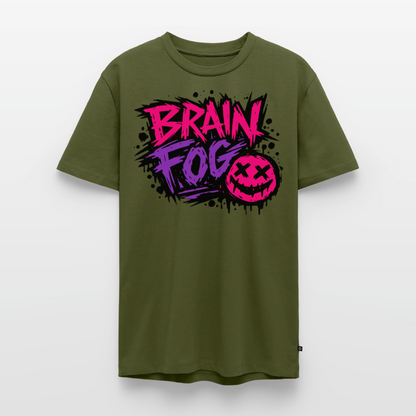 Brain Fog Design – Männer Premium T-Shirt - Khaki