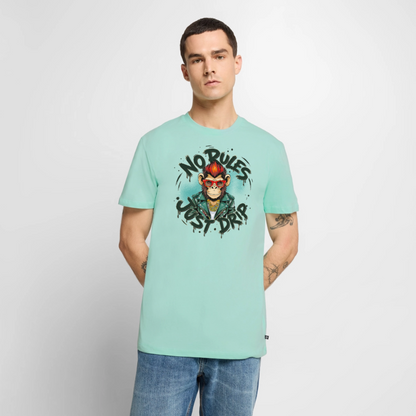 Monkey No Rules Design – Männer Premium T-Shirt - Mint 