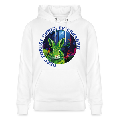 Tiger Rabbit Design – Unisex Bio-Hoodie - Weiß
