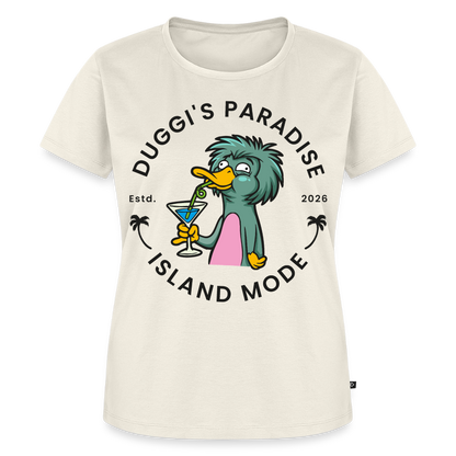 Nuggis Paradise Design – Frauen Premium T-Shirt - Naturweiß
