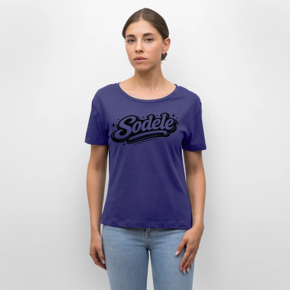 Sudele Design – Rundhals Frauen Bio-T-Shirt - Dämmerung