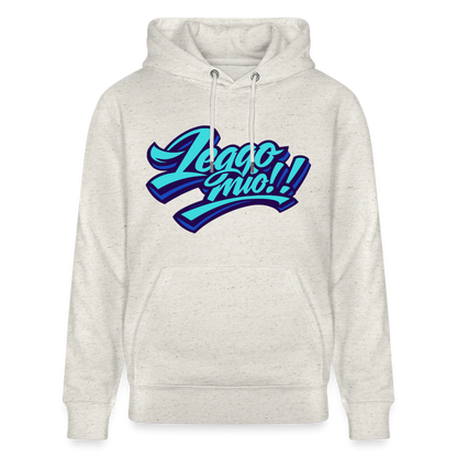 Leggomio Design – Unisex Bio-Hoodie - Beige meliert