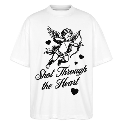 Amor Design – Oversized Unisex Bio T-Shirt - Weiß