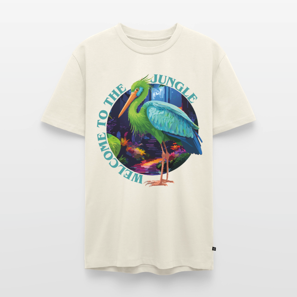 Jungle Design – Männer Premium T-Shirt - Naturweiß