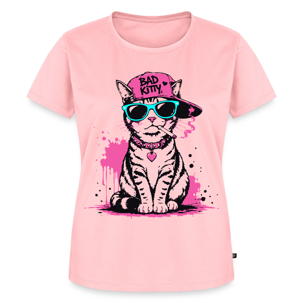 Bad Kitty Design – Frauen Premium T-Shirt - Rosa