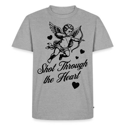 Amor Design – Männer Premium T-Shirt - Grau meliert