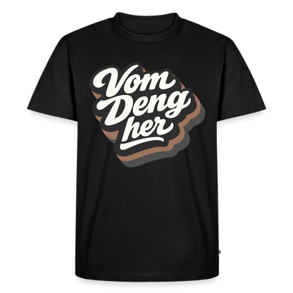 Vom Deng her Design – Männer Premium T-Shirt - Schwarz