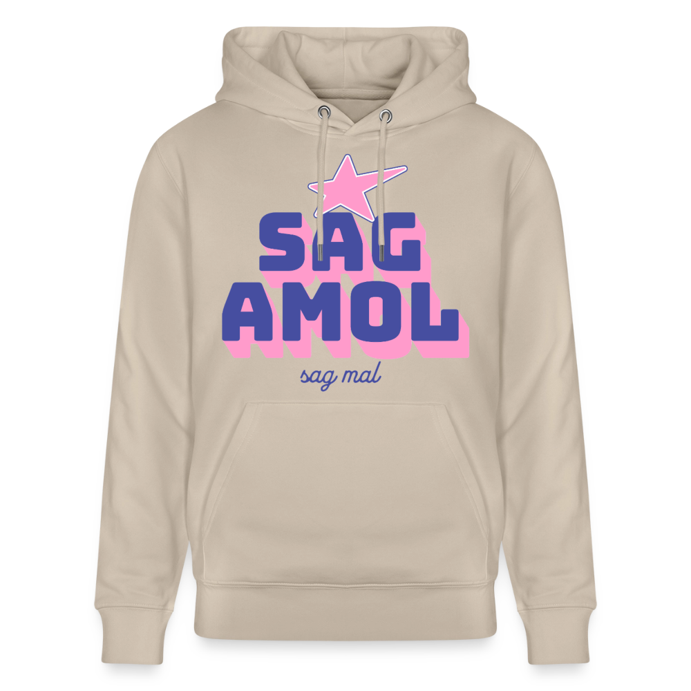 Sagamol Design – Unisex Bio-Hoodie - Beige