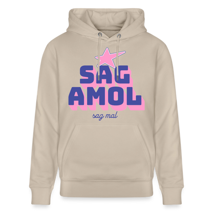 Sagamol Design – Unisex Bio-Hoodie - Beige