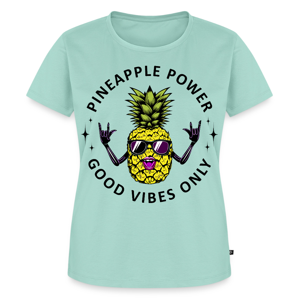 Pineapple Power Design – Frauen Premium T-Shirt - Mint 
