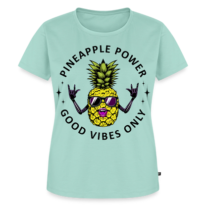 Pineapple Power Design – Frauen Premium T-Shirt - Mint 