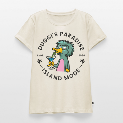 Nuggis Paradise Design – Frauen Premium T-Shirt - Naturweiß