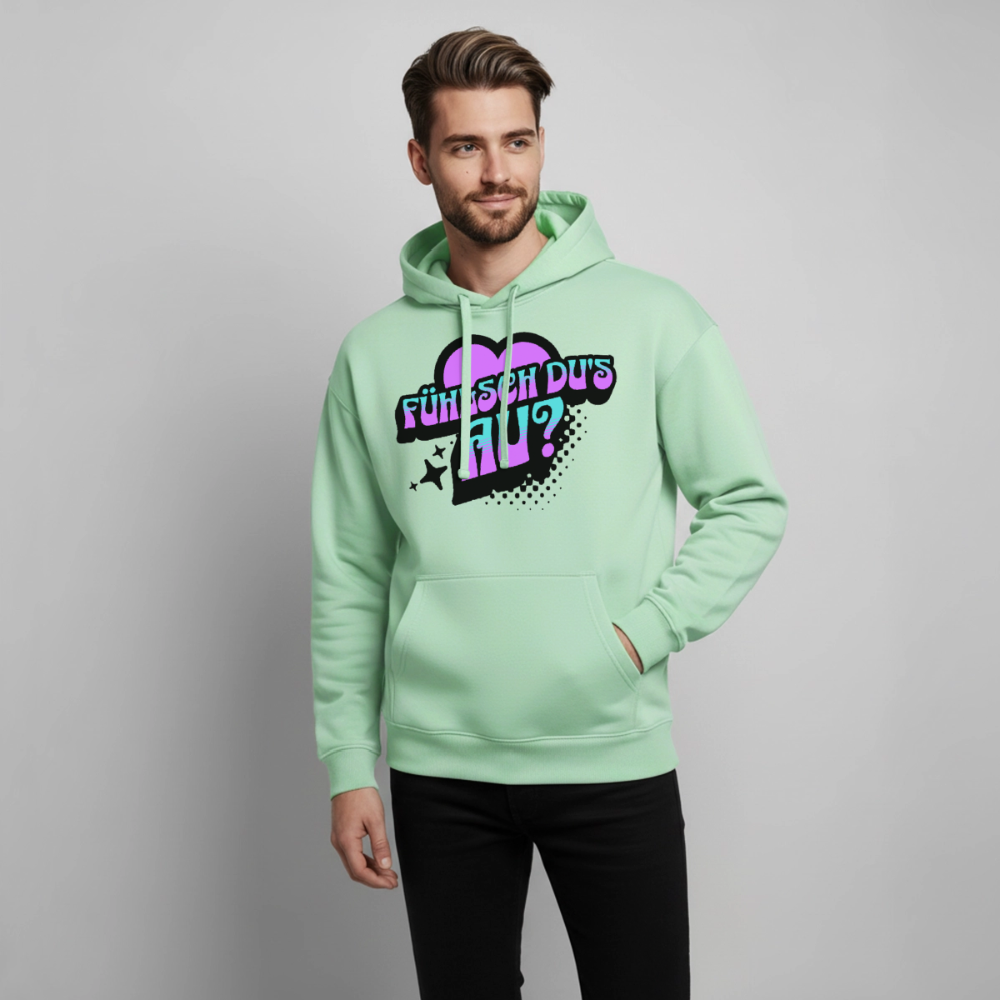 Fühlsch du‘s au Design – Oversized Unisex Hoodie - Nebeljade