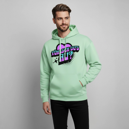 Fühlsch du‘s au Design – Oversized Unisex Hoodie - Nebeljade