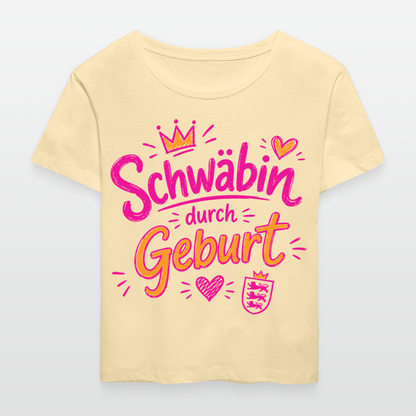 Rundhals Frauen Bio-T-Shirt - Creme