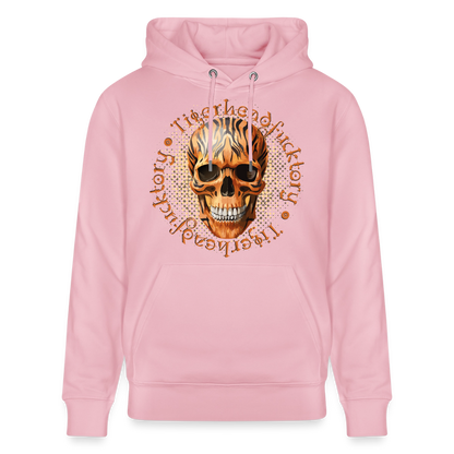 Tiger skull Design – Unisex Bio-Hoodie - Hellrosa