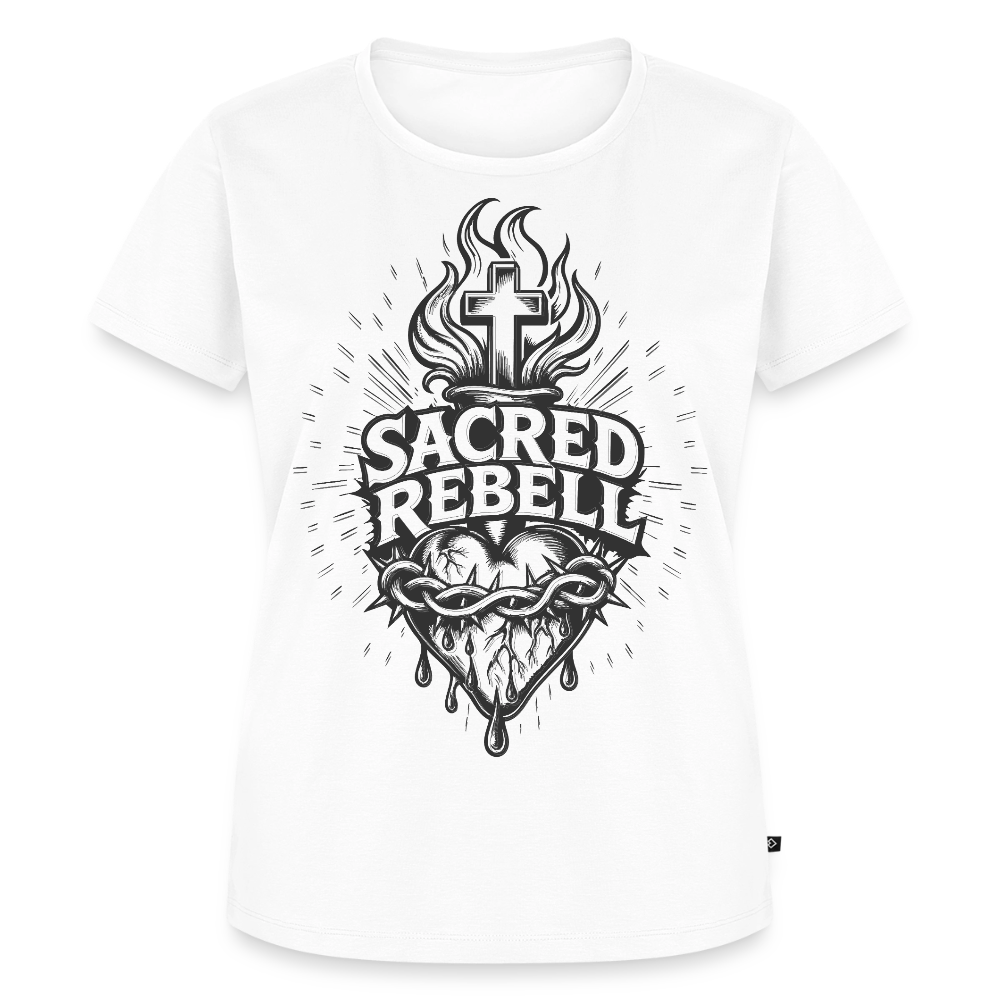 Sacred Rebell Design – Frauen Premium T-Shirt - Weiß