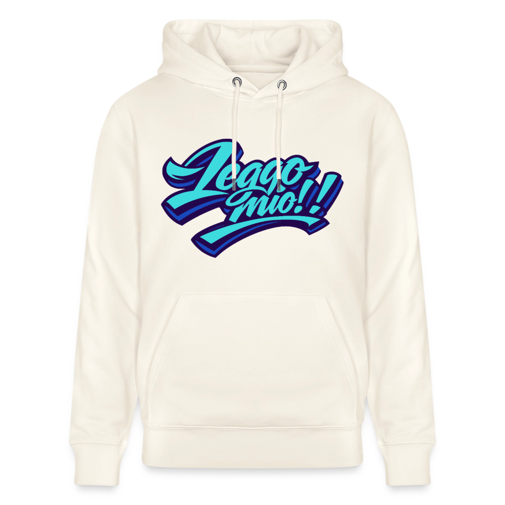 Leggomio Design – Unisex Bio-Hoodie - Naturweiß 