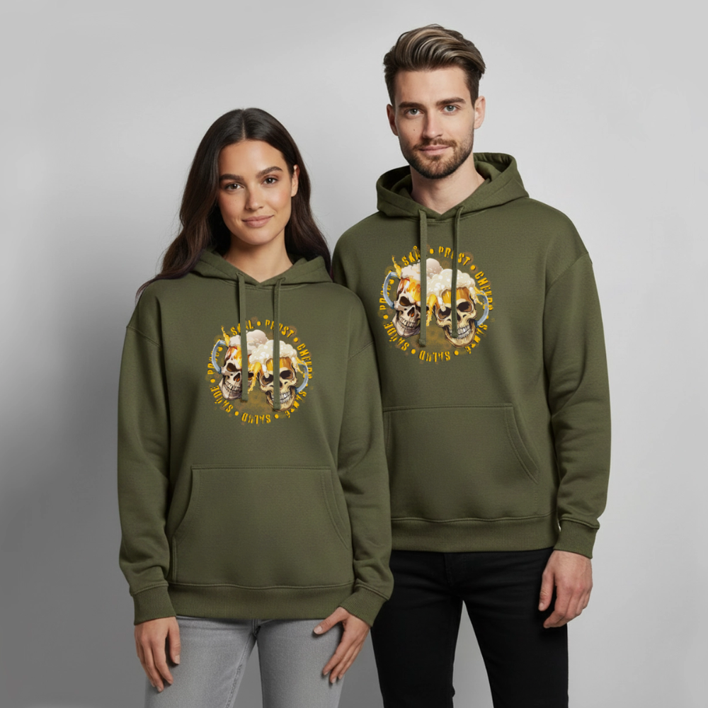 Oversized Unisex Hoodie - Khaki