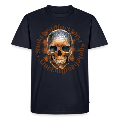 Sande Skull Design – Männer Premium T-Shirt - Navy