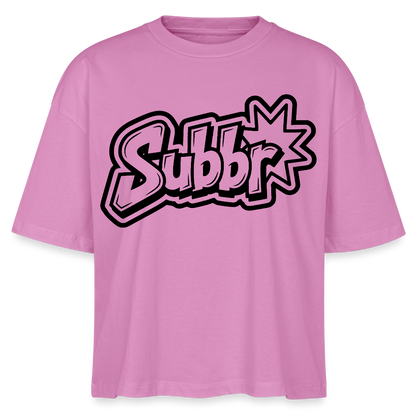 Subbr Design – Frauen Boxy Bio-T-Shirt - Pink