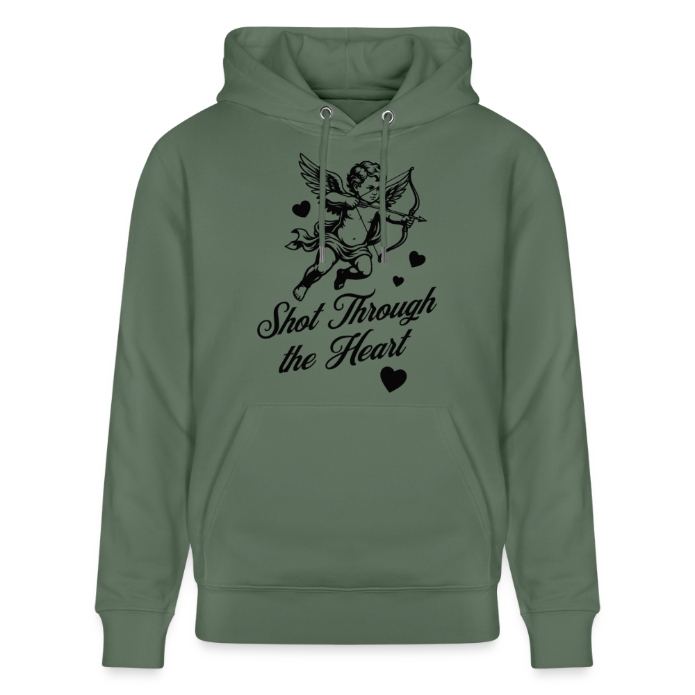 Amor Design – Unisex Bio-Hoodie - Tanngrün