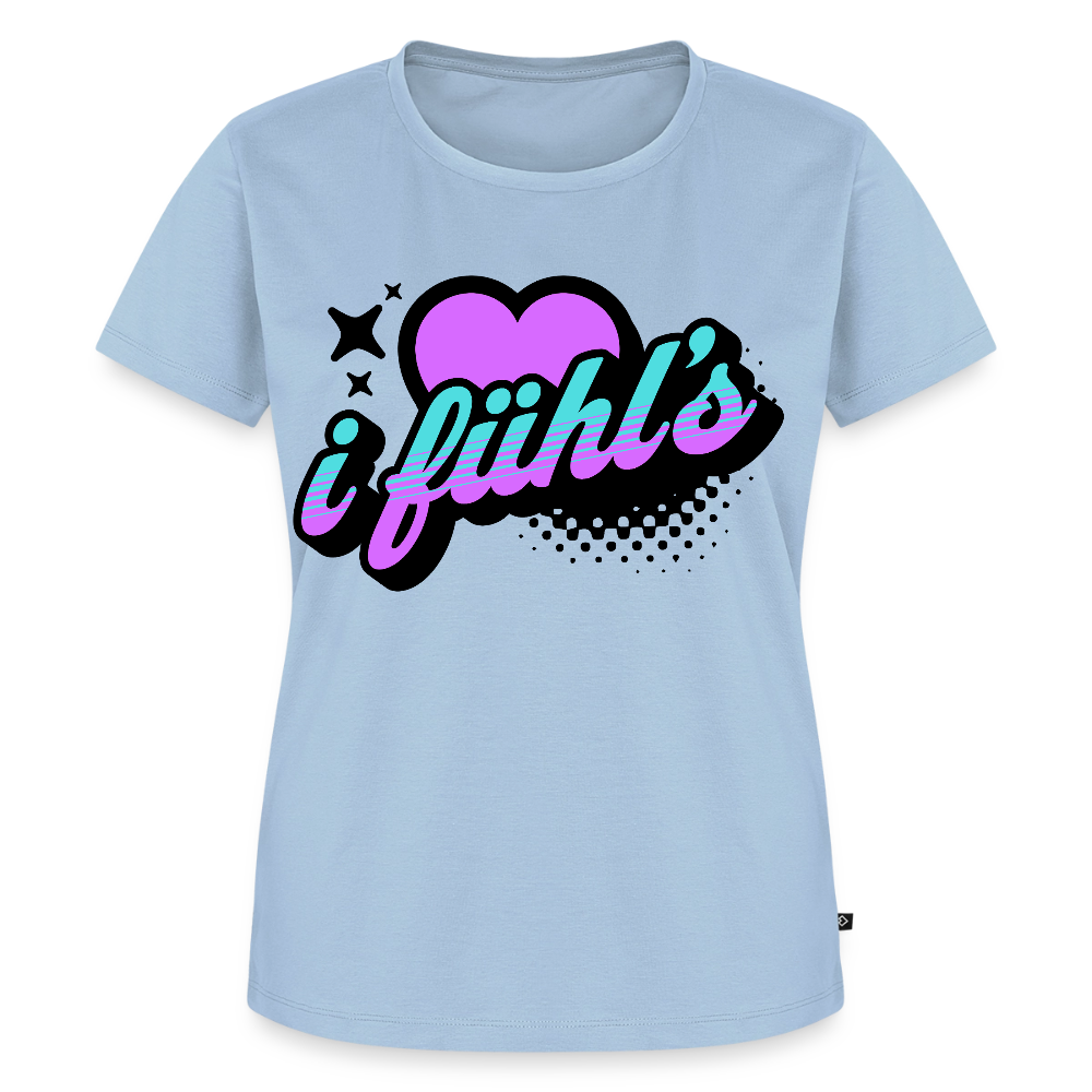 i fühl‘s Design – Frauen Premium T-Shirt - Hellblau