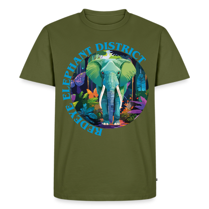 Elephant Design – Männer Premium T-Shirt - Khaki