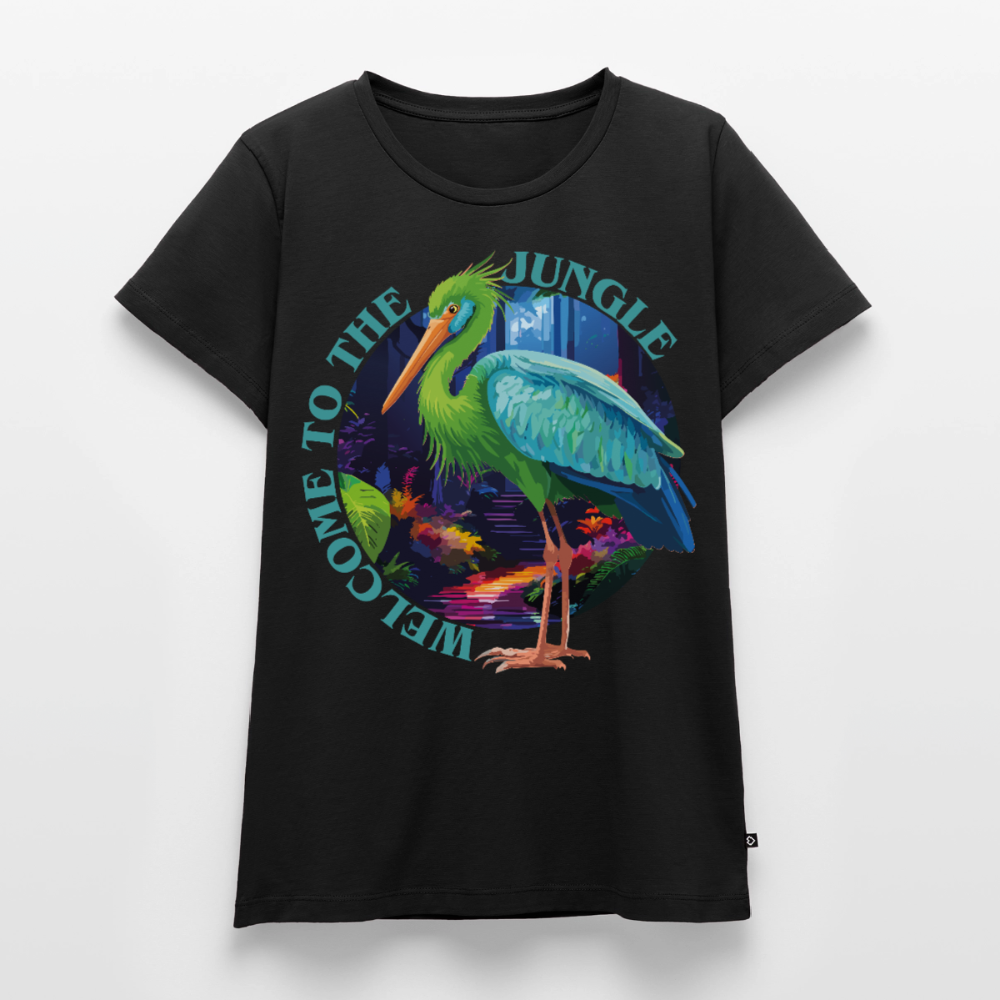 Jungle Design – Frauen Premium T-Shirt - Schwarz