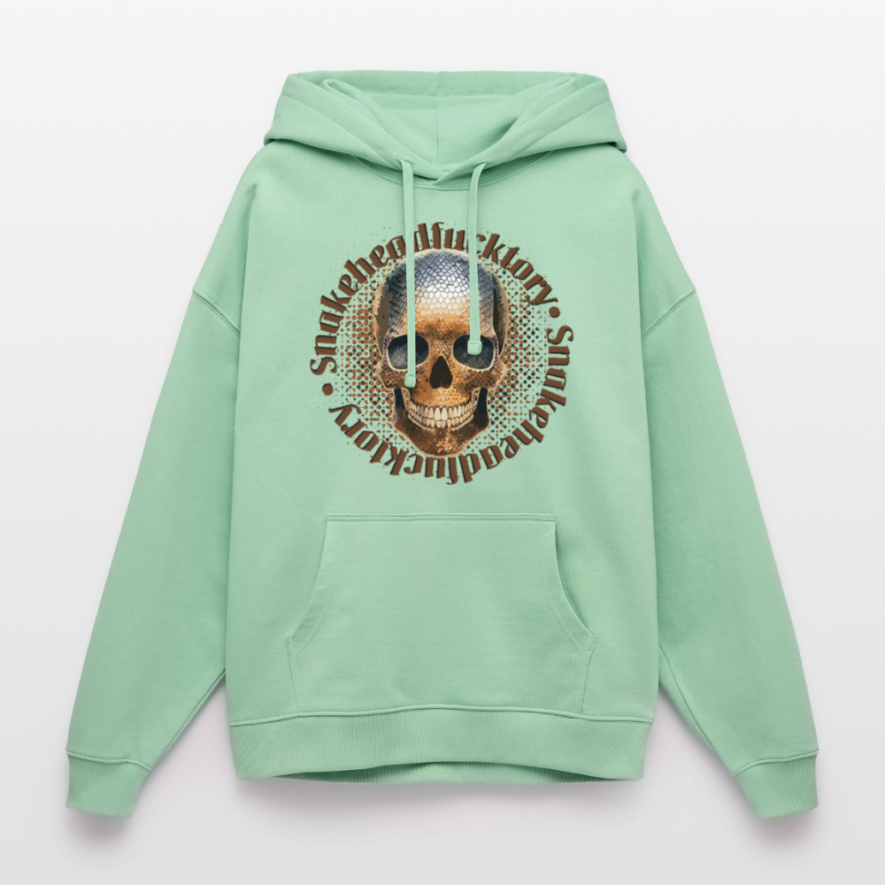 Snake Skull Design – Oversized Unisex Hoodie - Nebeljade